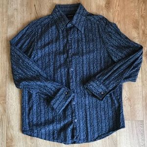 Long sleeve button front shirt